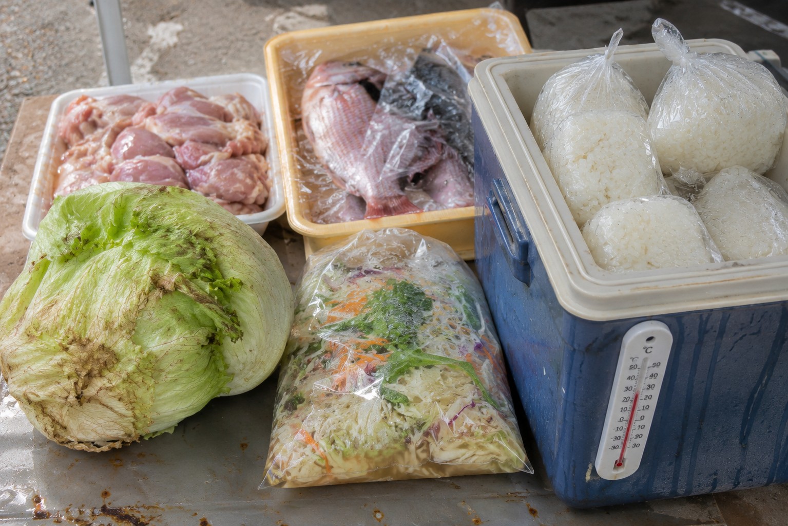 傷みやすい食材