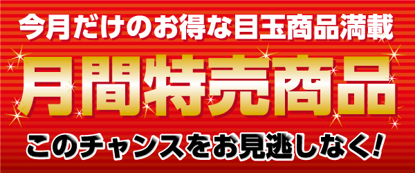 月間特売