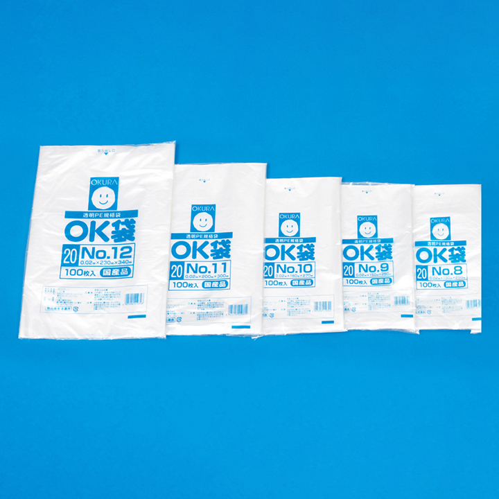 ＯＫ袋（0.02mm）　１１号　１００枚入