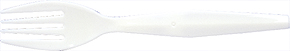特中フォーク　白　１４０ｍｍ　バラ（１００本入）　１００本入