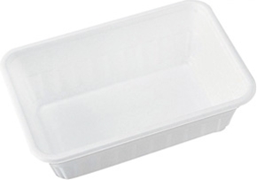 ＣＦランチＢＯＸ　本体　２　５０枚入　（別売　蓋あり）