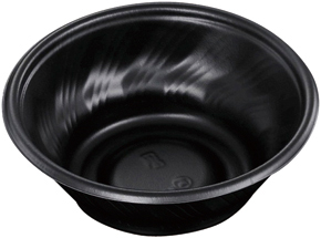 ＳＤ咲き丼　本体　Ｍ１７　ＢＫ　５０枚入　（別売　蓋あり）