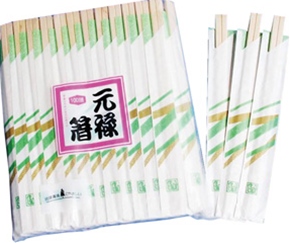 徳用箸　白樺元禄　１００膳