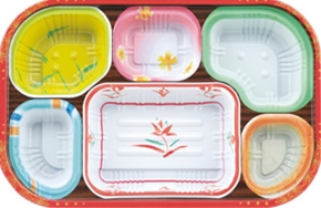 ＴＳＲ－８５－５５Ａ　夢彩ごぜん　本体：柄／蓋：透明　セット　５０セット入
