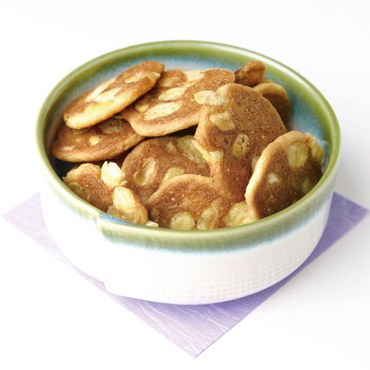 青木光悦堂)ぱりぱり塩そら豆せんべい　130g（約48個入）