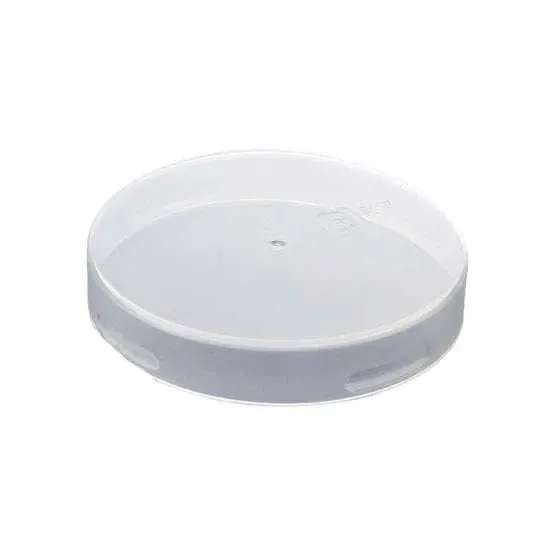 【個人宅・沖縄不可】デザート容器フタ　ＰＥキャップ　５２φ　１０５個入【直送品：Ｂ】