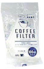 コーヒーフィルター　白　Ｆ１０２　１００枚入
