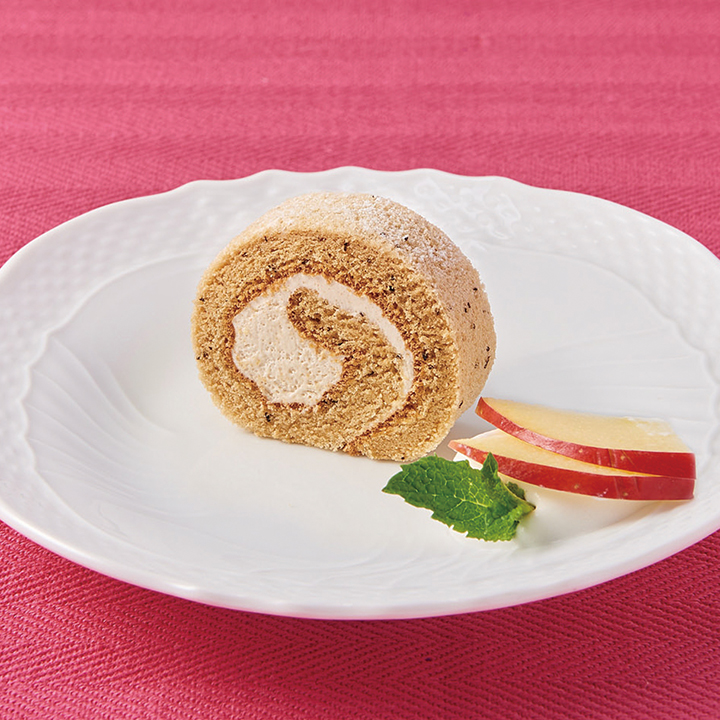 テーブルマーク)カット済みロールケーキ 紅茶（アールグレイ）　185g（20切入）