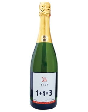 ウ メス ウ ファン トレス　ブリュット　白　750ml