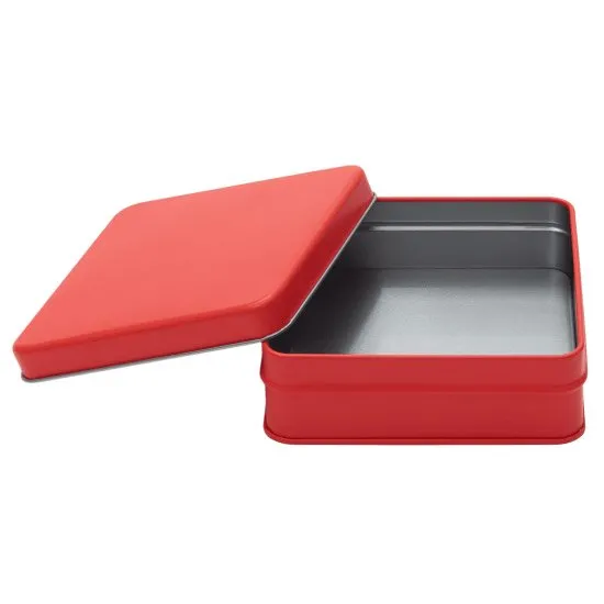 【個人宅・北海道・沖縄不可】Ｃａｎｄｙ缶　スクエア缶　ストロベリーレッド　６０個入【直送品：Ｚ－Ｃ】