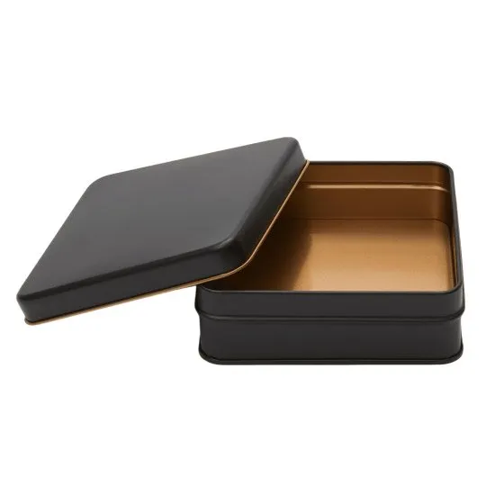 【個人宅・北海道・沖縄不可】Ｃａｎｄｙ缶　スクエア缶　マットブラック　６０個入【直送品：Ｚ－Ｃ】