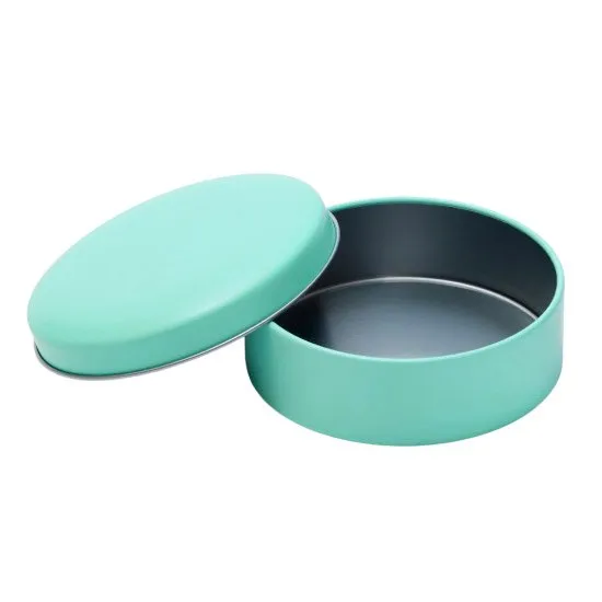 【個人宅・北海道・沖縄不可】Ｃａｎｄｙ缶　ラウンド缶　ジュエリーブルー　１５０個入【直送品：Ｚ－Ｃ】
