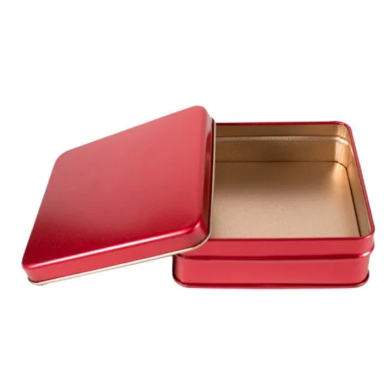 【個人宅・北海道・沖縄不可】Ｃａｎｄｙ缶　スクエア缶　ガーネット　６０個入【直送品：Ｚ－Ｃ】