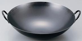 中華両手鍋　ブルーテンパー　３３ｃｍ　ＥＢＭ