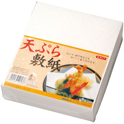 Ｅタイプ　天ぷら紙（小）５００枚仕立　５００枚入