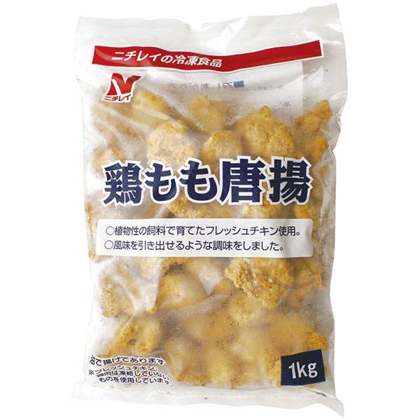 ニチレイフーズ）鶏もも唐揚　1kg（27～37個入）