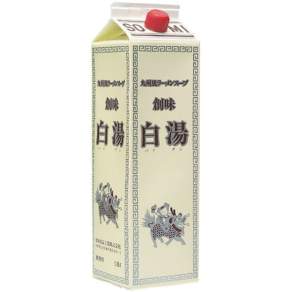 創味食品）ラーメンスープ白湯　1.8L