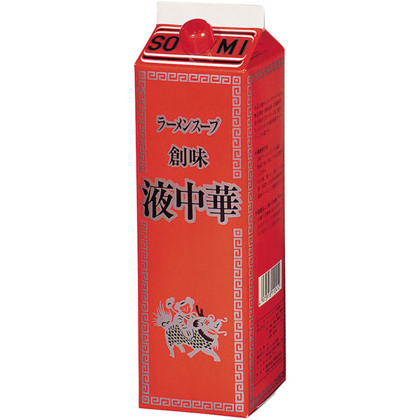 創味食品）ラーメンスープ液中華　1.8L