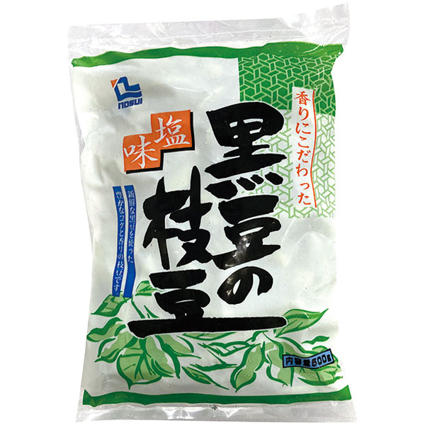 ノースイ）塩味黒豆の枝豆　500g