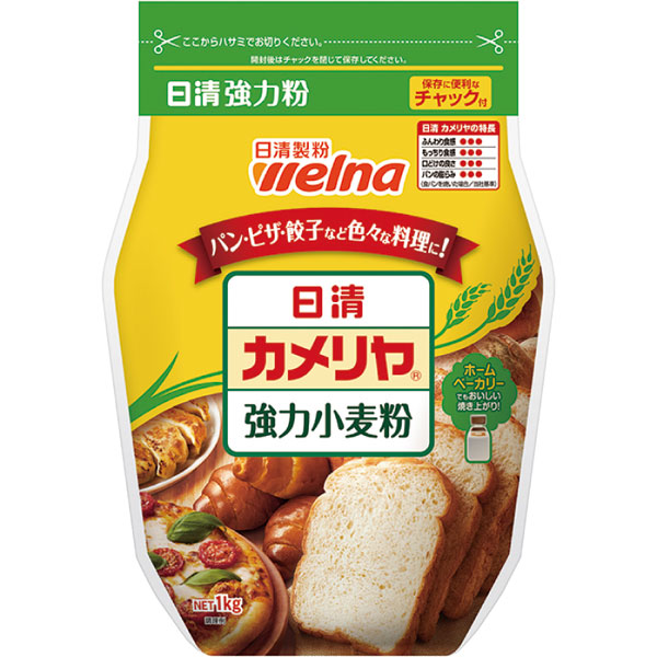 日清製粉ウェルナ）カメリア 強力小麦粉　1kg