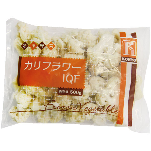 輸入）カリフラワーIQF　500g（約35～45個入）