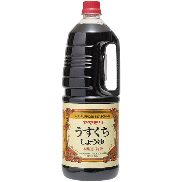 ヤマモリ）業務用特級淡口（うすくち）醤油　1.8L