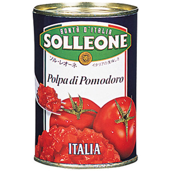 日欧商事）ソル・レオーネ ダイストマト　4号缶（400g）