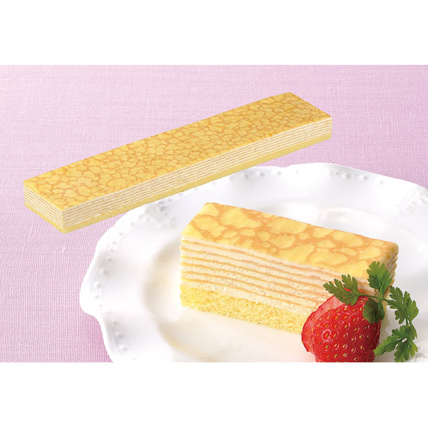 フレック）フリーカットケーキ ミルクレープ　480g（カットなし）