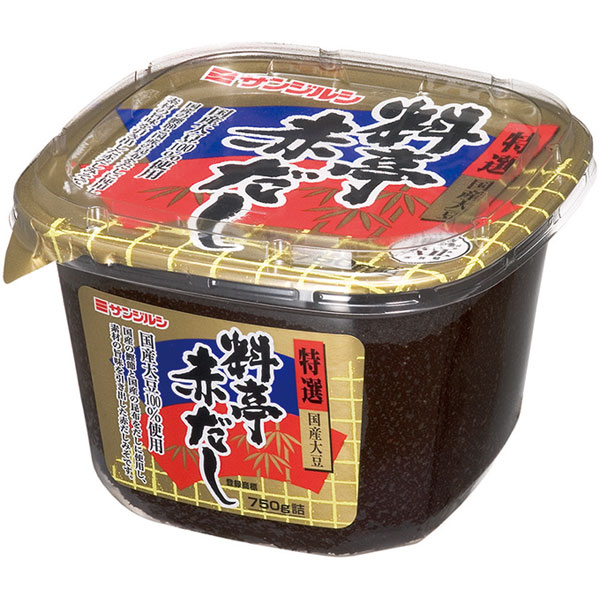 サンジルシ）特選料亭赤だしパック　750g