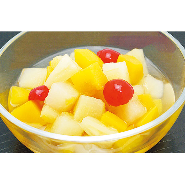 ジェフダ）フルーツカクテル　2号缶（固形500g）