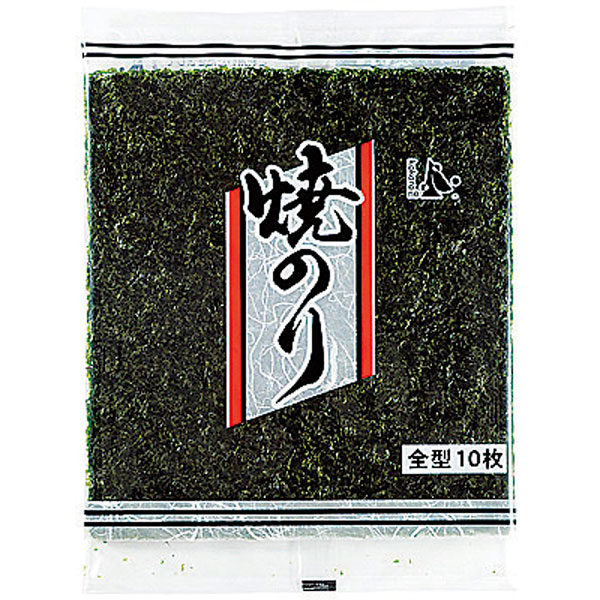 関口海苔店）焼のり全型 10枚　10枚入