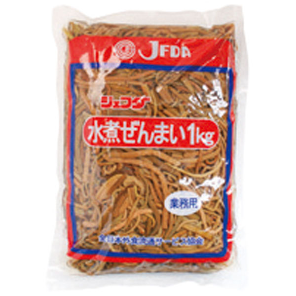 ジェフダ）水煮ぜんまい　1.4kg（固形1kg）