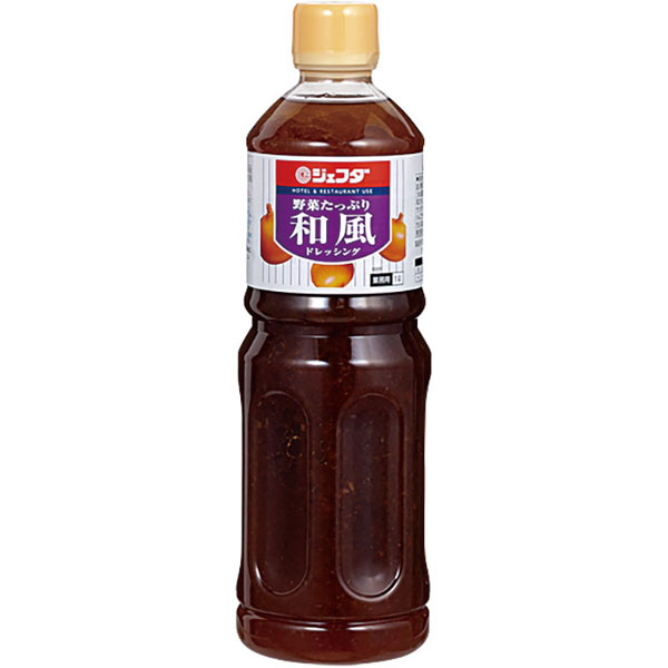 ジェフダ）野菜たっぷり和風ドレッシング　1L