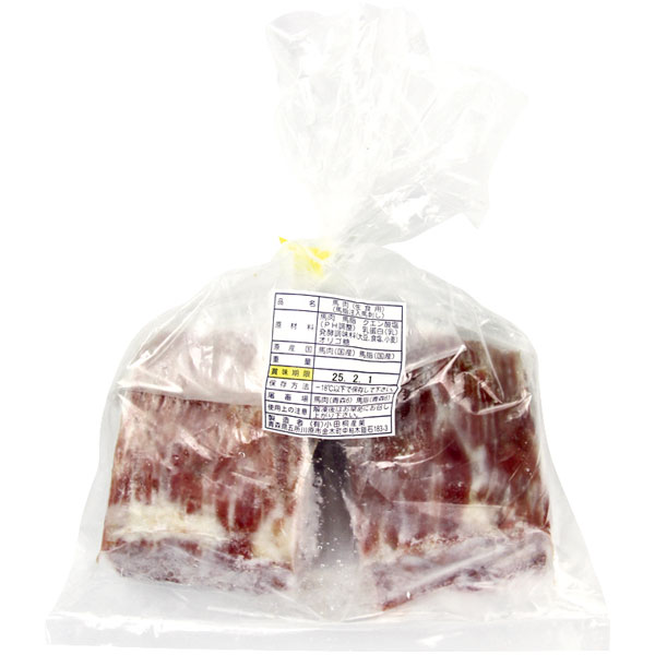 小田桐産業）馬肉（生食用馬脂注入馬刺し）　100g