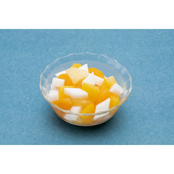 ジェフダ）杏仁フルーツ　1号缶（固形1950g、内容総量3000g）