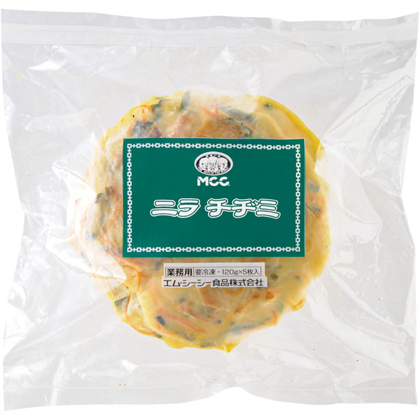 ニラチヂミ　120g×5枚入