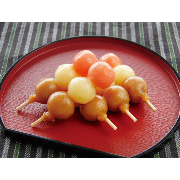 【秋商材】秋の三色プチ団子 　15本入