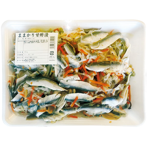 オジマ食品）ままかり甘酢漬　1kg（約60枚入）