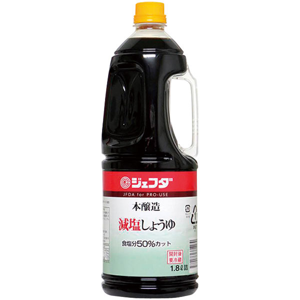 ジェフダ）減塩しょうゆ　1.8L