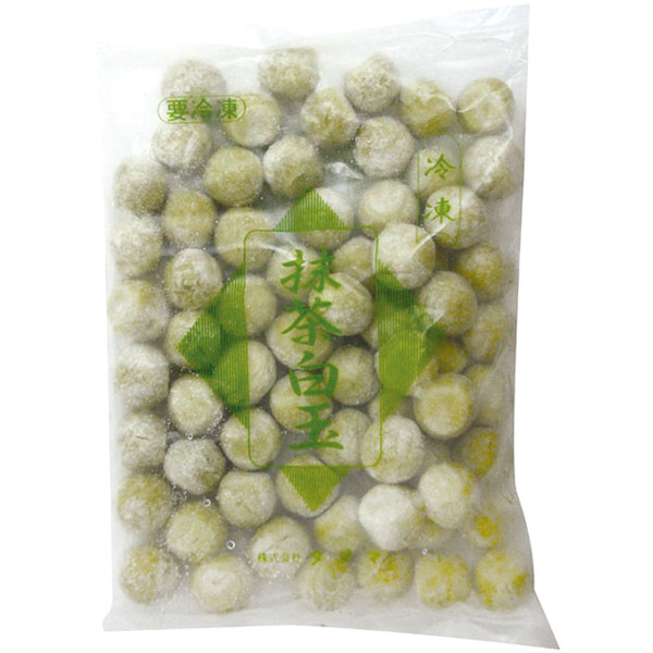 タヌマ）冷凍抹茶白玉　500g（約6～8g×70個入）