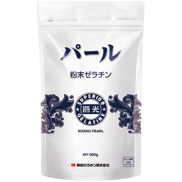 新田ゼラチン）粉末ゼラチン パール　500g