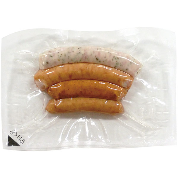 札幌バルナバフーズ）北海道産ウインナーセット　約85g（4本入）