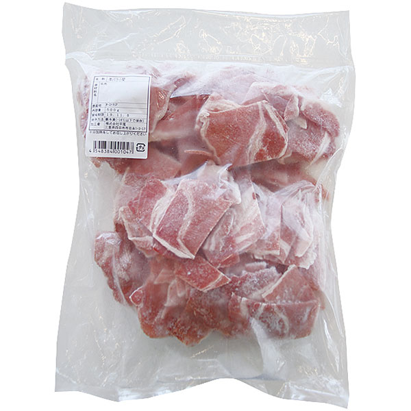 【6月～8月月間特売】平尾）牛バラ小間　500g