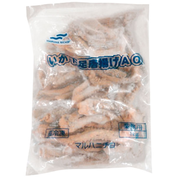 ウミオス）いか下足唐揚げ　1kg（約35～42個入）