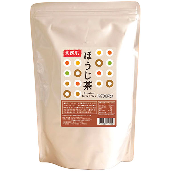 三井農林）ほうじ茶パウダー　500g（約700杯分）