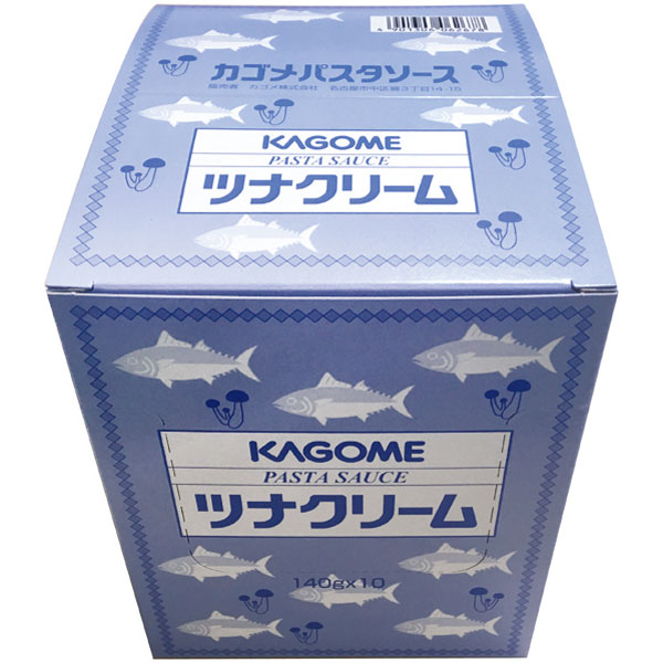 カゴメ）パスタソース ツナクリーム　140g×10食入