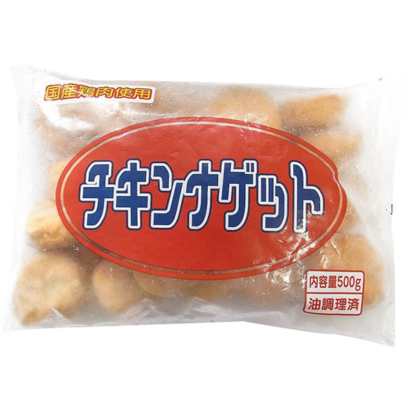 鳥梅）国産チキンナゲット　500g（約22個入）