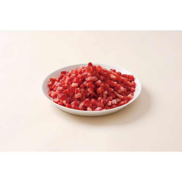Wismettacフーズ）エジプト産冷凍イチゴダイス　500g
