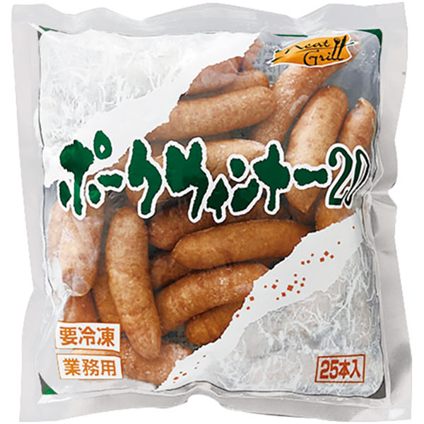 岩谷産業）ミートグリル ポークウインナー　500g（約20g×25本入）