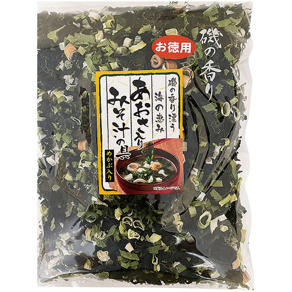 マツキクフーズ）あおさ入りみそ汁の具　200g